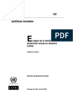 El Papel de La Familia y Vulnerabilidad Social