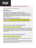 General Training Reading Sample Task - Flow-Chart Completion Removed ...