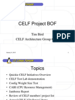 Celf Projects Bof
