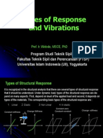 Types of Response and Vibrations