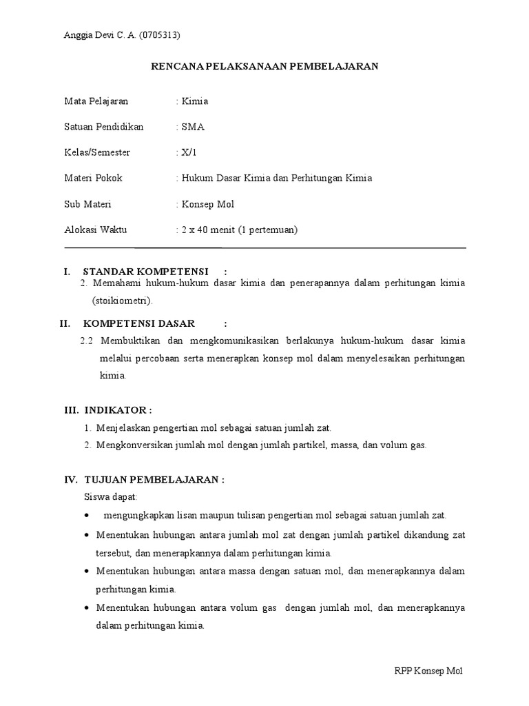 Rpp Konsep Mol Doc