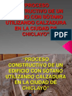 Proyecto de Ing. de La Const. Trabajo Grupal Edificio Con Sotano, Con Sistema de Drenaje en Chimbote