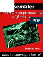 Asembler. Podstawy programowania w Windows.