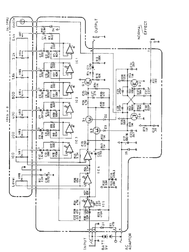 Boss GE7 Equalizer Schematic PDF