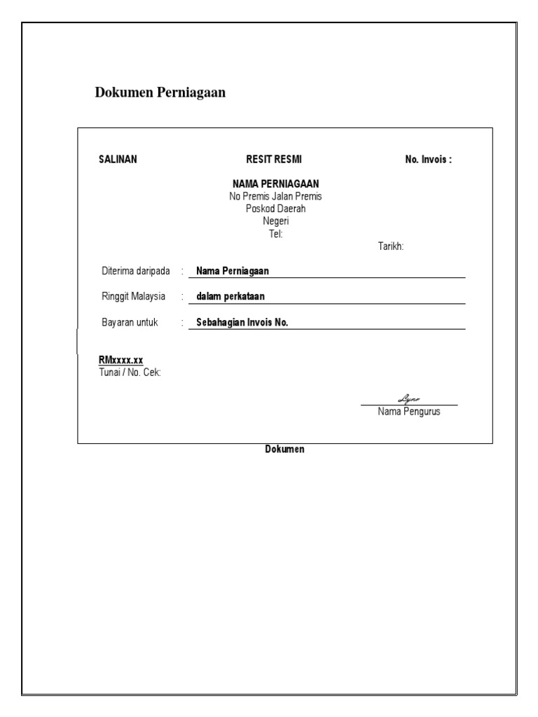 Resit Rasmi Salinan1 Pdf