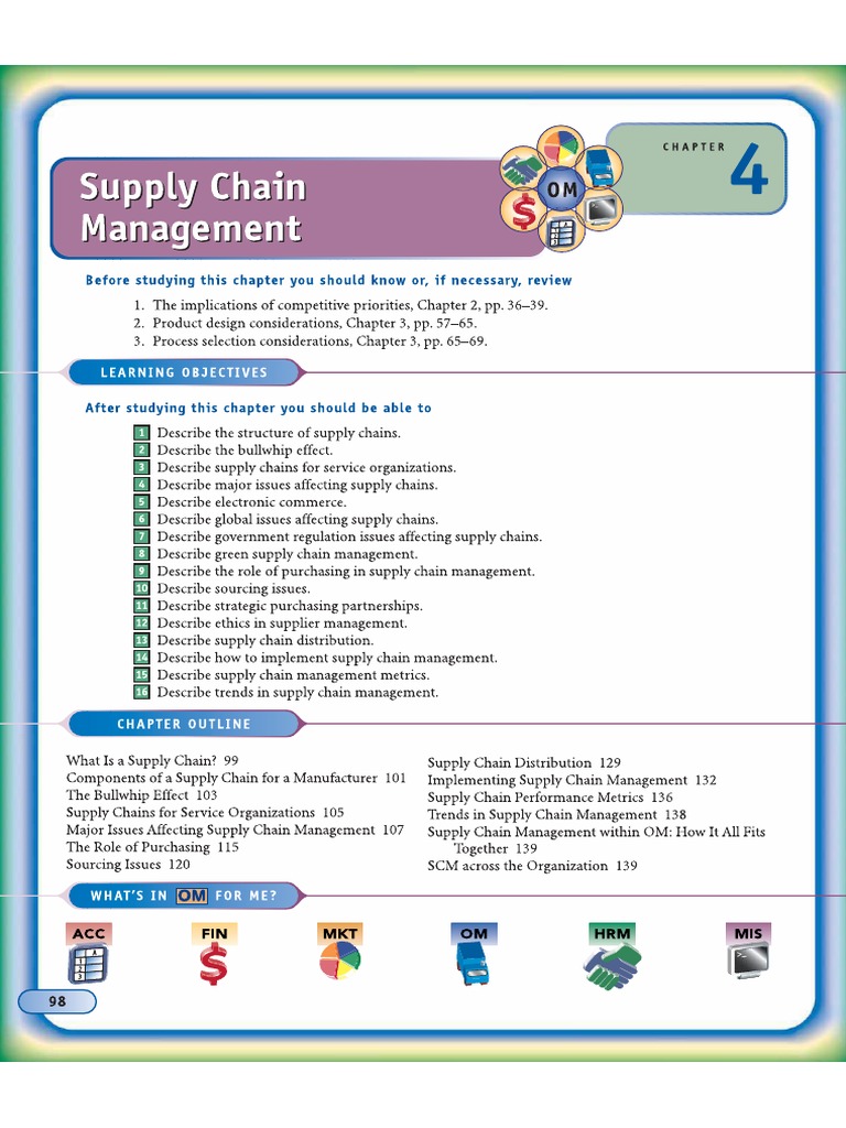 Supply Chain Managment by Reid | PDF | Business Process