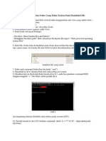 Cara Menampilkan File Dan Folder Yang Tidak Terbaca Pada Flashdisk