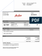 Airasia CCFCWD Invoice