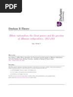 Ethnic Nationalism, The Great Powers and the Question of Albanian Independence, 1912-21 _Nicola C. Guy
