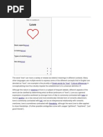 Understanding Love: Definitions and Types | PDF | Romance (Love) | Love
