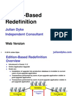 Edition-Based Redefinition: Julian Dyke Independent Consultant