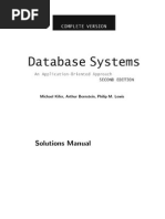 Database Systems Solutions