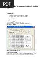 Sb5101 Firmware Upgrade Tutorial v2 by Fercsa