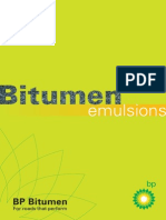 Bitumen Emulsions