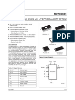 M27C2001 Datasheet