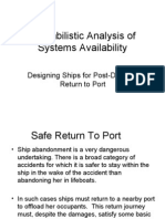 Probabilistic Analysis of Safe Return to Port (Public Version)