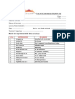 Formative Assessment-III (2014-15) : S. No. Expressions Meanings