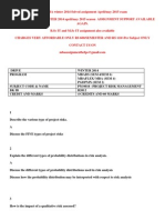 Pm 0016 –Project Risk Management Winter 2014