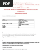 Ma0044 Institutional Banking Winter 2014