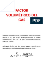 Factor Volumétrico Del Gas