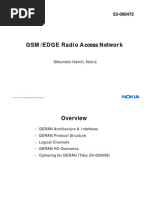 GSM-EDGE Radio Access Network-Architecture and Overview