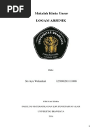 Download Makalah Kimia Unsur ARSENIK by Choiayu Wushiwon SN251926858 doc pdf