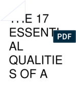 THE 17 Essenti AL Qualitie Sofa