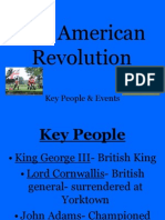 The American Revolution: Key People & Events