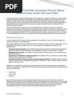 Entity-Level Fraud Risk Assessment Process Report