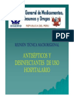 Antiseptico y Desinfectante