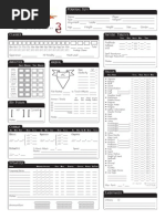 Dragonlance d20 Character Sheet