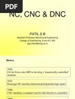 NC, CNC & DNC