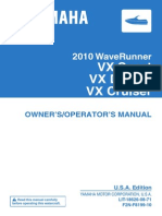 Manual VX 1100 Sport 2010