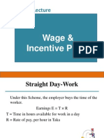 6. Wages and Incentives Plan