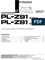 Pioneer Pl z81 Pl z91