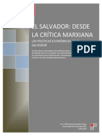 El Salvador Una Mirada Desde La Critica Marxiana