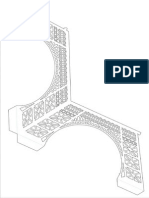 The Eiffel Tower - 3D Kirigami Pattern
