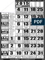 Pida Part i Calendar 2015