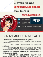 Vermelha No Bolso: 100% Ética Na Oab Rumo A Prof. Duarte JR