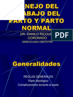 9.-Manejo Del Trabajo Del Parto y Parto Normal