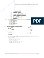 Grile Chimie