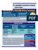 Flye Cv Preparation Techniques