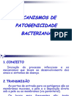 Meios de Patogenicidade Bacteriana