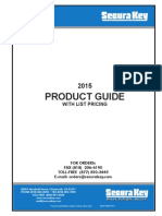 Securakey List Price Book- 2015