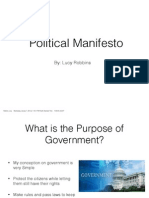 Political Manifesto Keynote