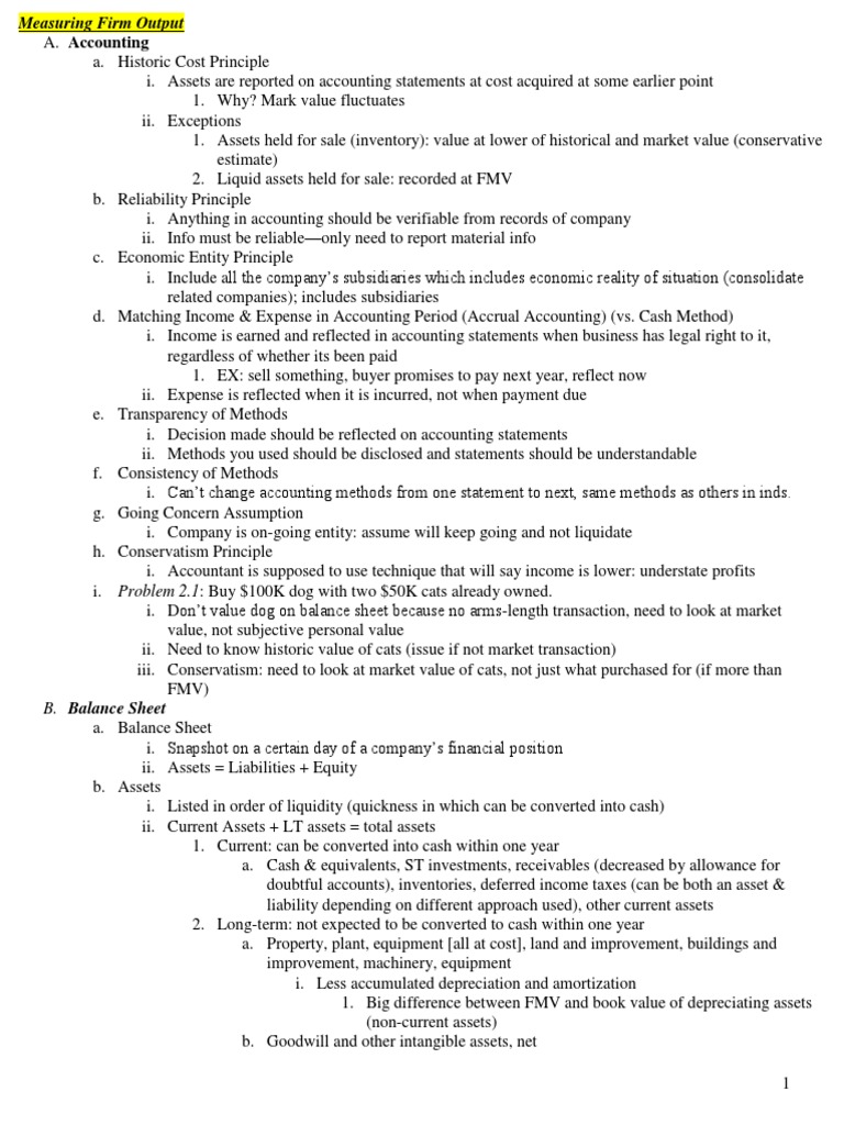 Corporate Finance Outline | PDF | Present Value | Diversification (Finance)