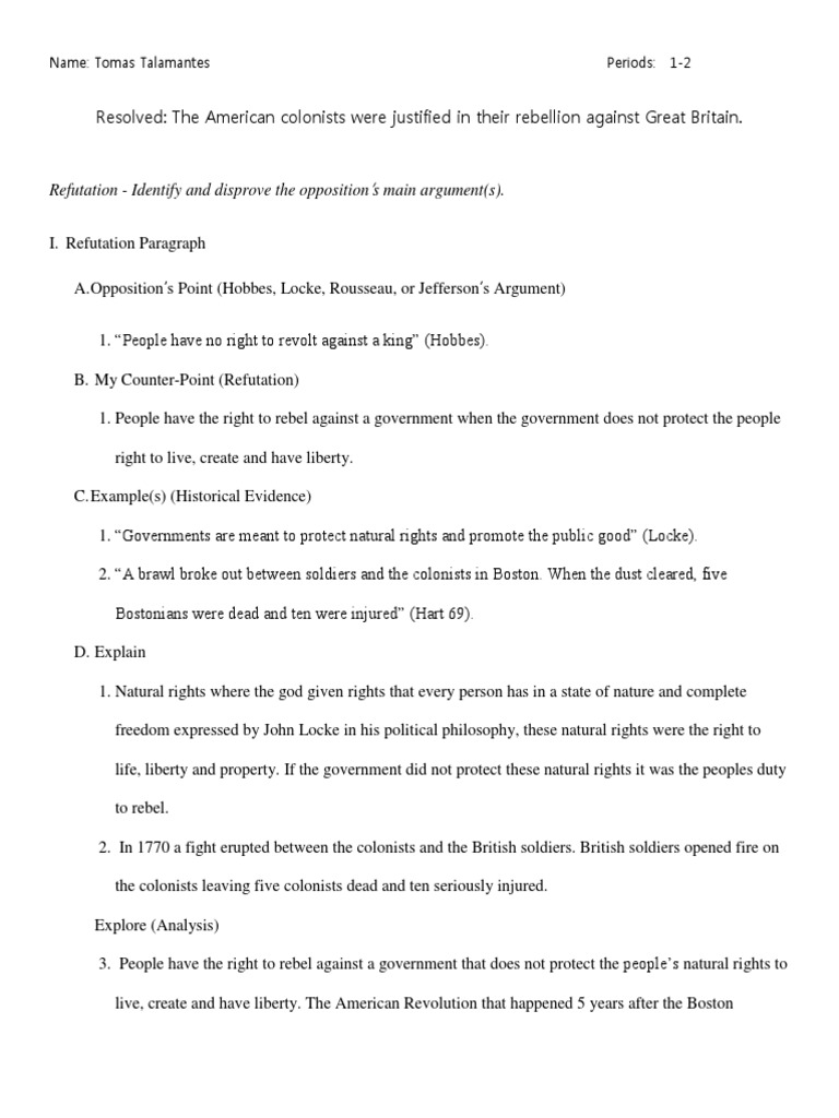 Refutation - Identify and Disprove The Opposition's Main Argument(s ...