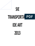 SIE Transportasi Ide Art 2013