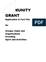 Community Grant New July 13