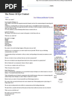 Download The Power of Eye Contact by tunikscribd SN25198874 doc pdf